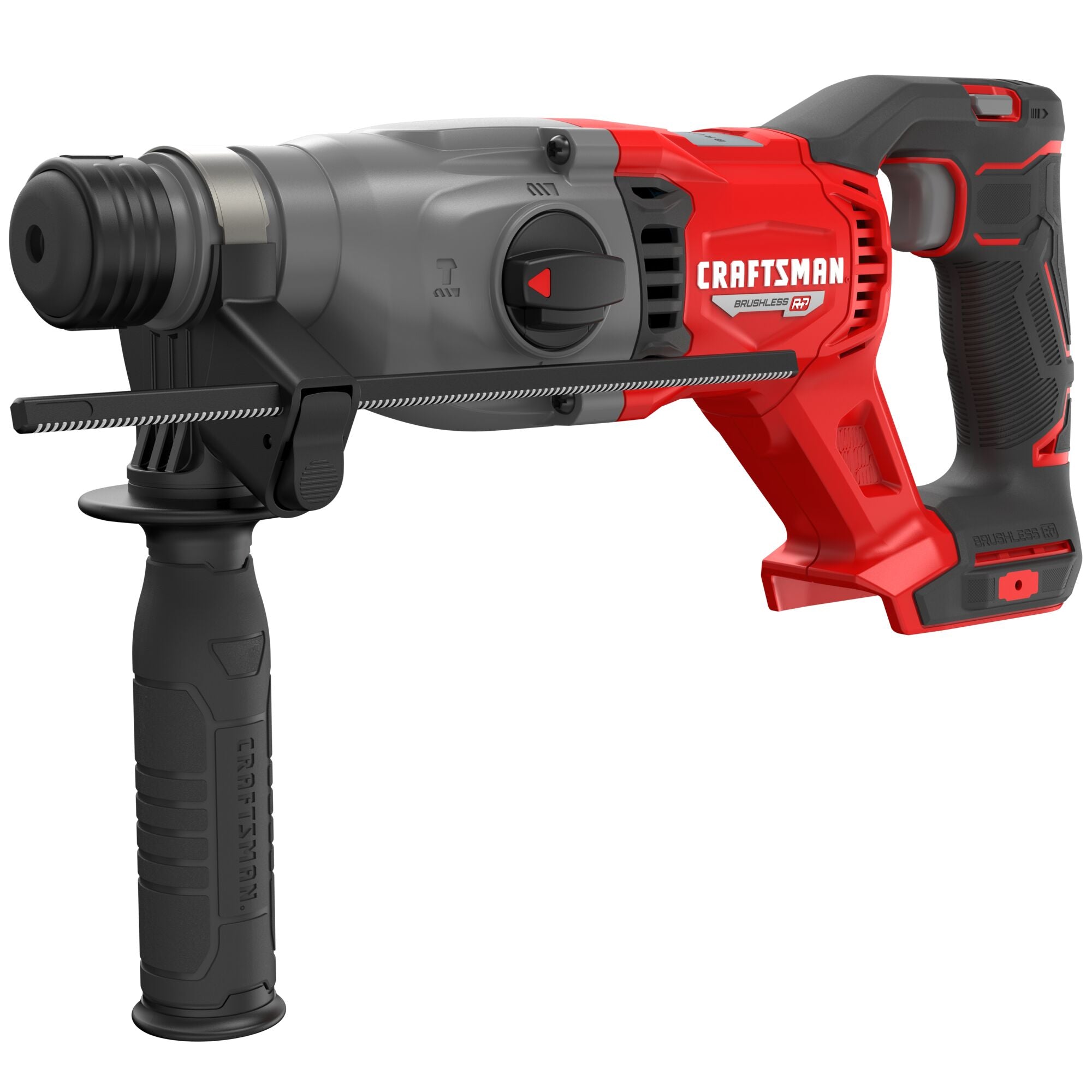 View of CRAFTSMAN Rotary Hammer on white background