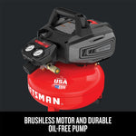 Graphic of CRAFTSMAN Air Tools & Compressors highlighting product features