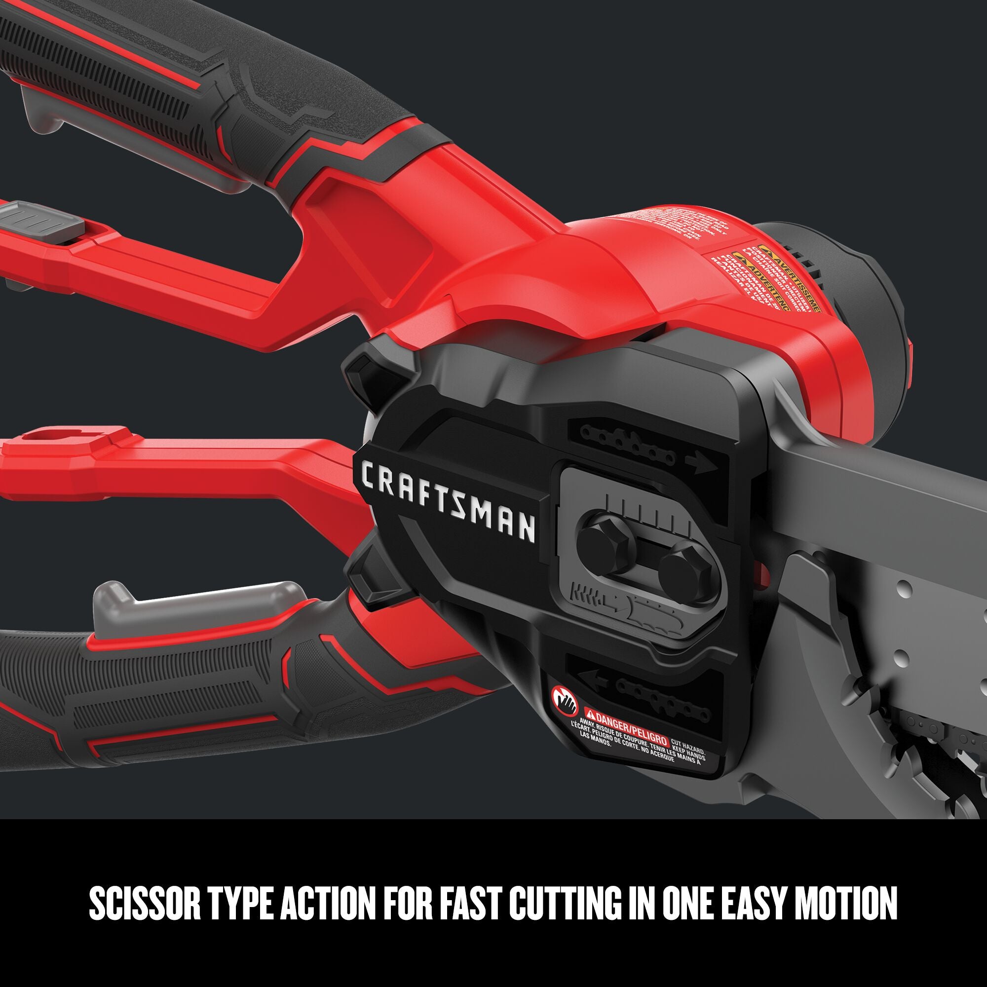 Graphic of CRAFTSMAN Loppers highlighting product features