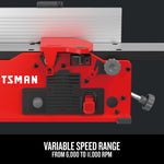 Graphic of CRAFTSMAN Bench & Stationary: Thickness Planers highlighting product features