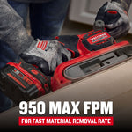 950 Max FPM for fast material removal rate
