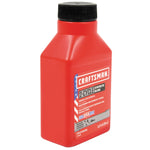 Left profile of 2 Cycle Synthetic Blend Engine Oil.