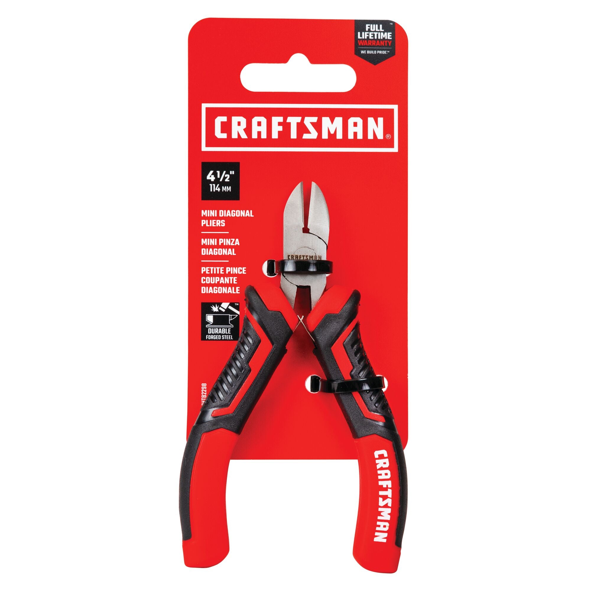 View of CRAFTSMAN Pliers: Diagonal packaging