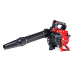 Right profile of 27 C C 2 cycle full crank engine gas leaf blower vacuum.