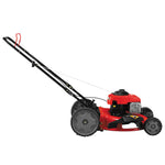 Profile of 140 c c push mower.