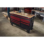 CRAFTSMAN V-Series™ Workstation featured in automotive shop filled with CRAFTSMAN tools