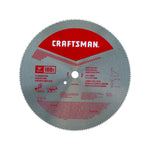 View of CRAFTSMAN Blades: Table Saw on white background