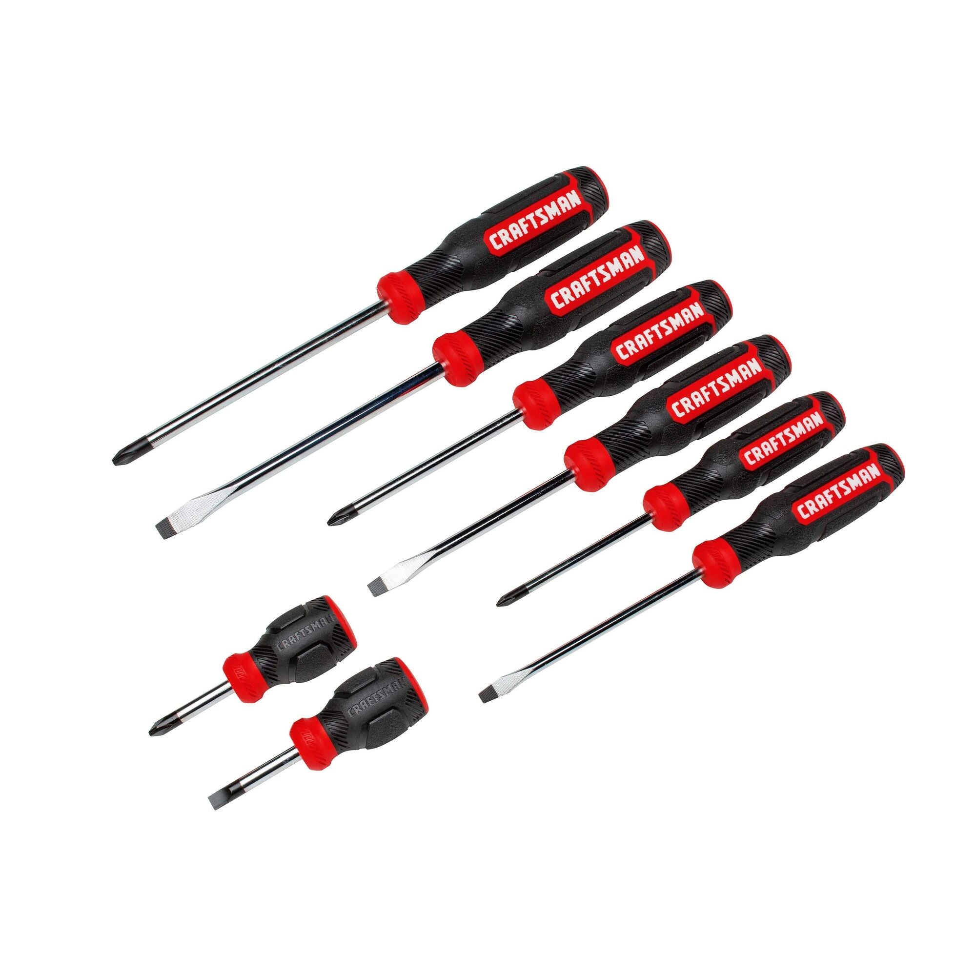 View of CRAFTSMAN Screwdrivers: Bi-Material on white background