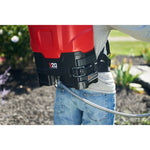 20V Battery Powered Backpack Sprayer nozzles allow for application specific spraying.