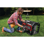 Right profile of 3500 watt portable generator.