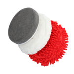 CRAFTSMAN CMCPSMFB V20 Powered Scrubber Microfiber Brush Set 3/4 away view.