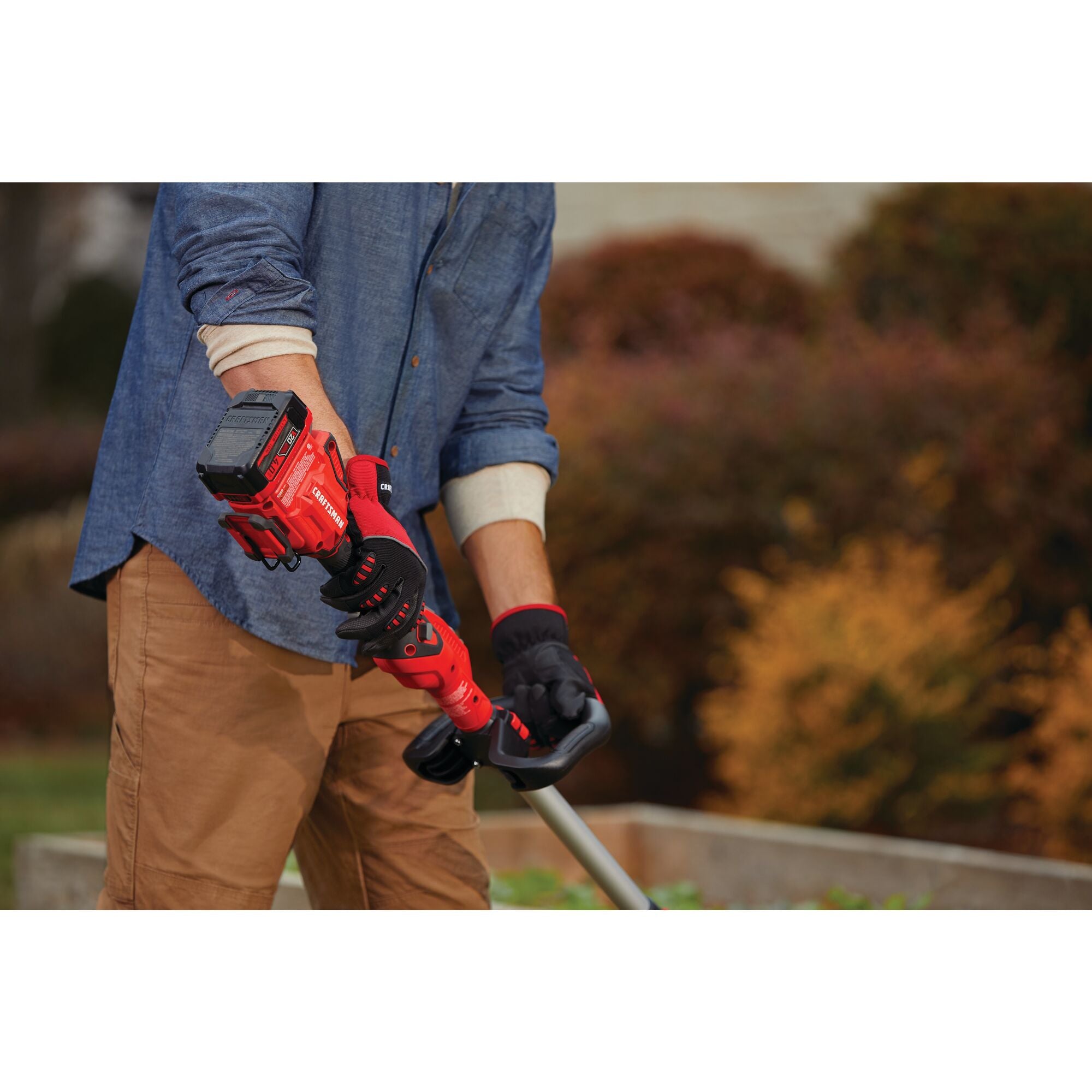 40-Volt Lithium-Ion Cordless Battery String Trimmer/Edger (Tool