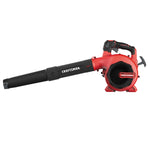 Right profile of 25 C C 2 cycle gas leaf blower.