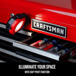 Graphic of CRAFTSMAN Accessories: Metal Storage highlighting product features