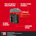 CRAFTSMAN V20 Mosquito Repellent 2 pack info graphic