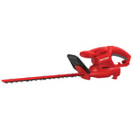 Profile of 3 dot 2 amp 17 inches electric hedge trimmer.