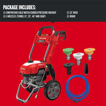 Graphic of CRAFTSMAN Pressure Washers highlighting product features