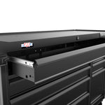 View of the top mat on the CRAFTSMAN Premium S2000 Series 52-inch Wide 8-Drawer Rolling Tool Cabinet