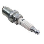 Left profile of spark plug.