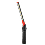 Right profile of automotive 280 lumen l e d articulating work light.