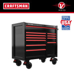 CRAFTSMAN V-Series 41-inch cabinet with V-Series and Made in the USA logos
