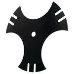 Right profile of 9 inch Tri arc Edger Blade.