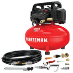 View of CRAFTSMAN Air Tools & Compressors on white background