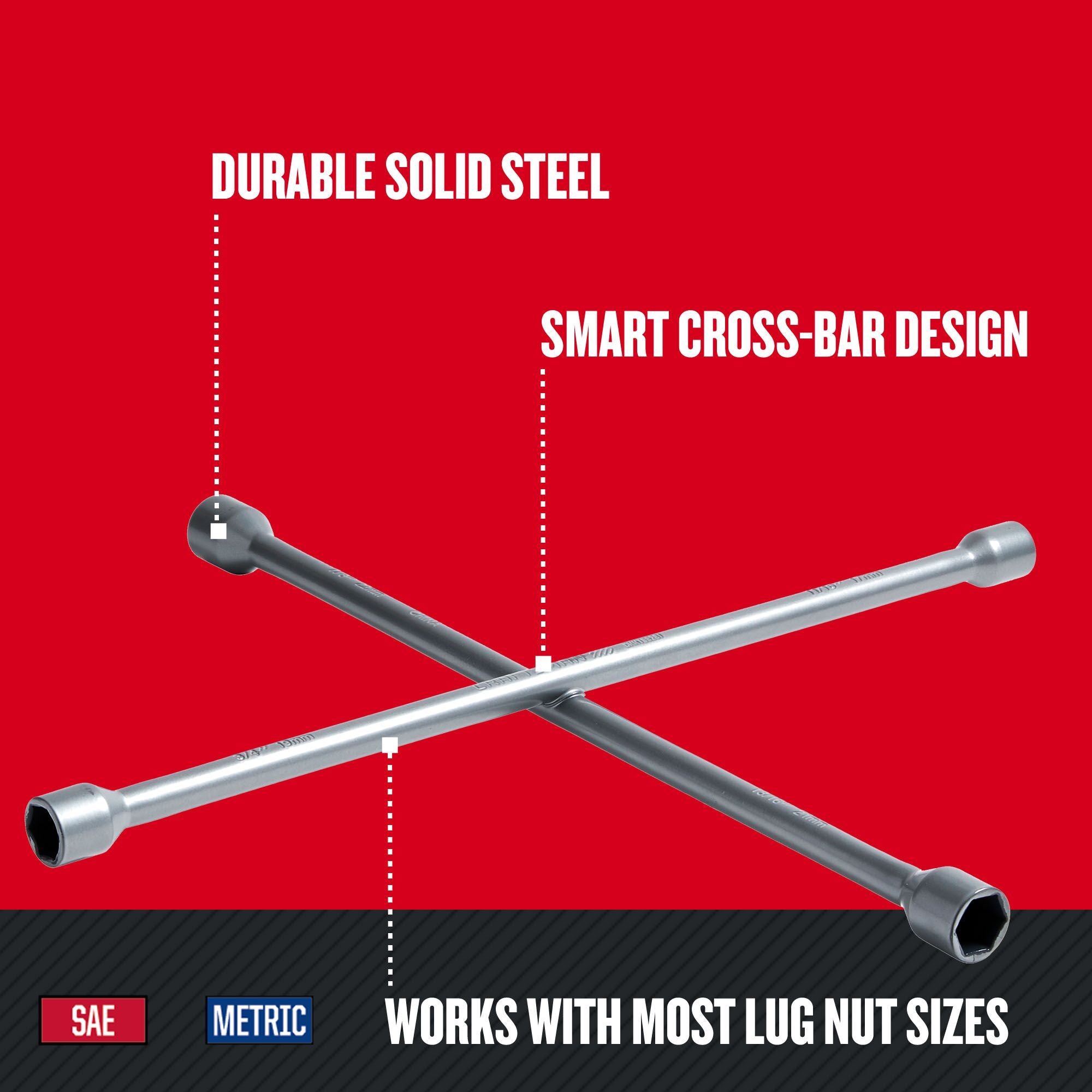 Graphic of CRAFTSMAN Sockets: Bit Sockets highlighting product features