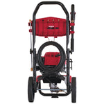 Backside of 3000 MAX Pounds per Square Inch or 2 and five tenths MAX Gallons Per Minute Pressure Washer.