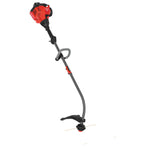 Left profile of W C 2200 weedwacker 25 C C 2 cycle 17 inch attachment capable curved shaft gas trimmer.