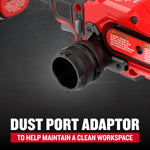 Dust Port Adaptor to help maintain a clean workspace