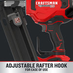 Graphic of CRAFTSMAN Nailer: Framing highlighting product features