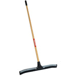 24 inch dual-blade floor squeegee angled view