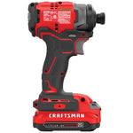 Graphic of CRAFTSMAN Drills: Impact Driver highlighting product features