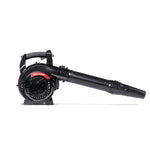 Right profile of B2500 27 CC 2 cycle gas leaf blower.