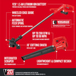 Graphic of CRAFTSMAN Combo Kits: Outdoor highlighting product features