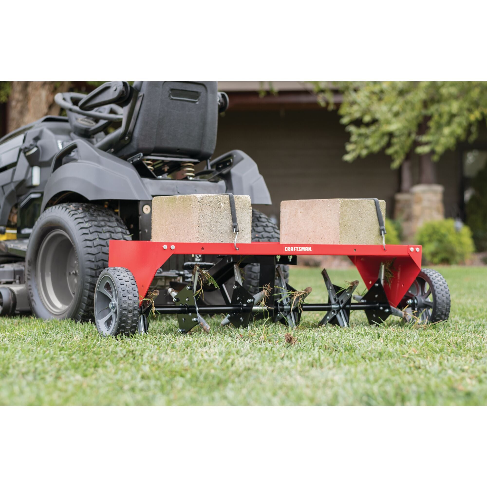 40 inch plug lawn aerator.