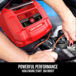 100A 6V/12V Fully Automatic Battery Charger and Jump Starter powerful performance graphic