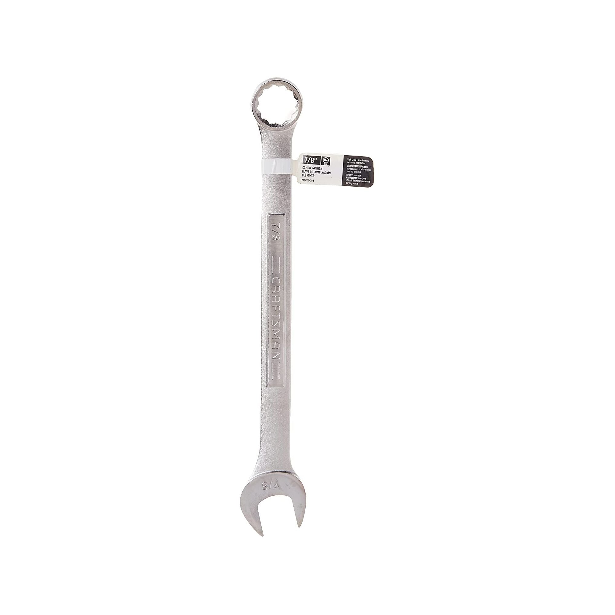 View of CRAFTSMAN Wrenches: Combination on white background