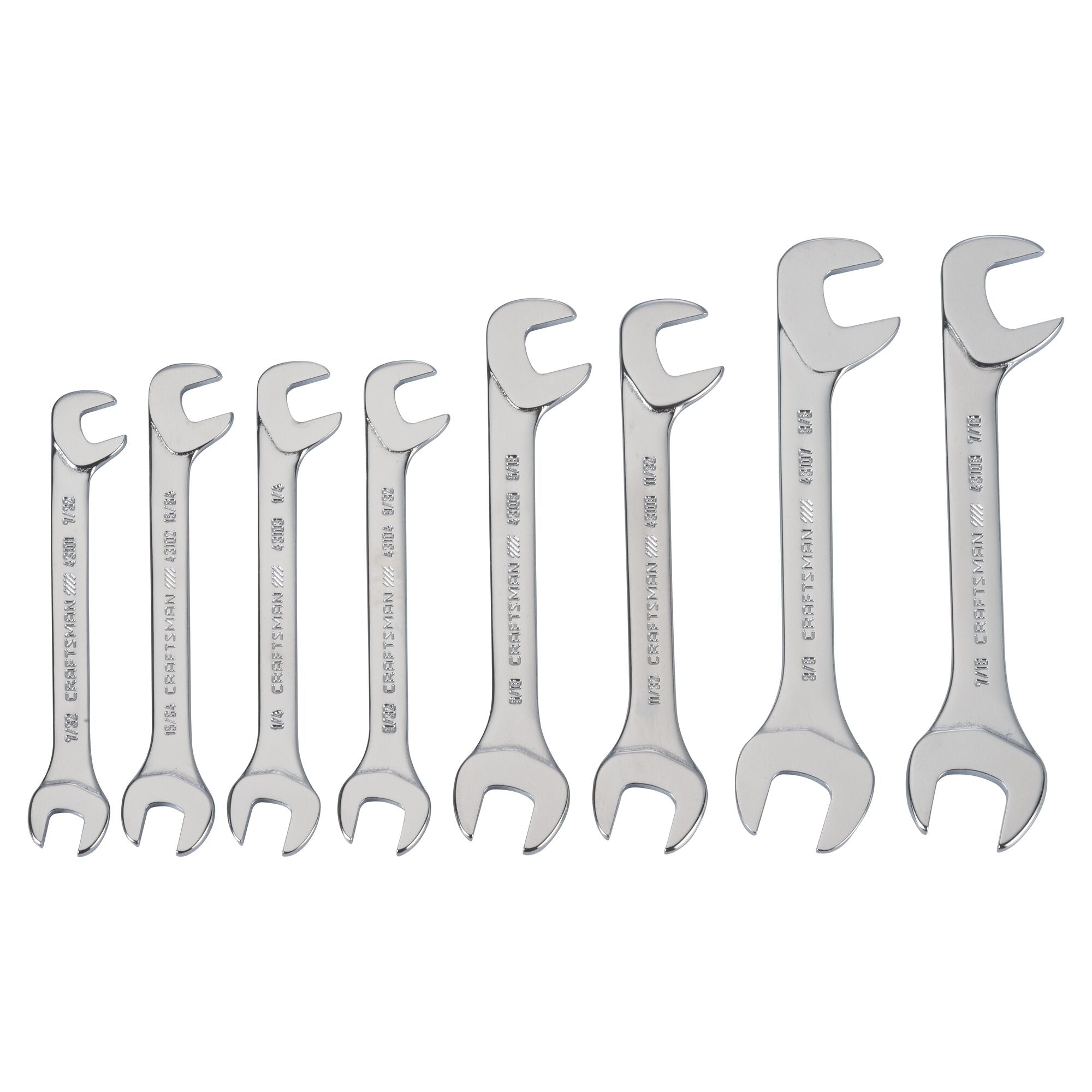 View of CRAFTSMAN Wrenches on white background