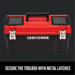 Graphic of CRAFTSMAN Storage: Tool Boxes highlighting product features