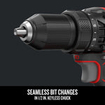 Graphic of CRAFTSMAN Drills: Compact highlighting product features