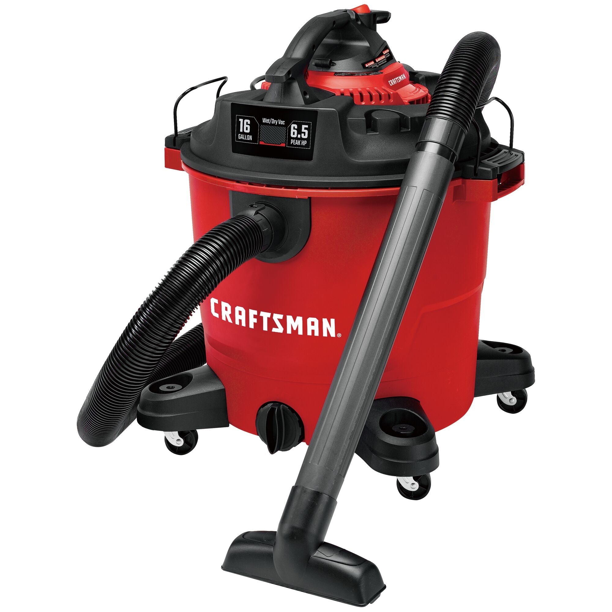 View of CRAFTSMAN Vacuums: Wet/Dry Shop Vac on white background