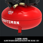 Graphic of CRAFTSMAN Air Tools & Compressors highlighting product features