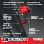 Graphic of CRAFTSMAN Nailer: Framing highlighting product features