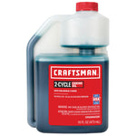 Craftsman 2 cycle 16 ounce engine oil tip and measure.