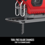 Graphic of CRAFTSMAN Jig Saw highlighting product features