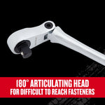 Graphic of CRAFTSMAN Ratchets highlighting product features