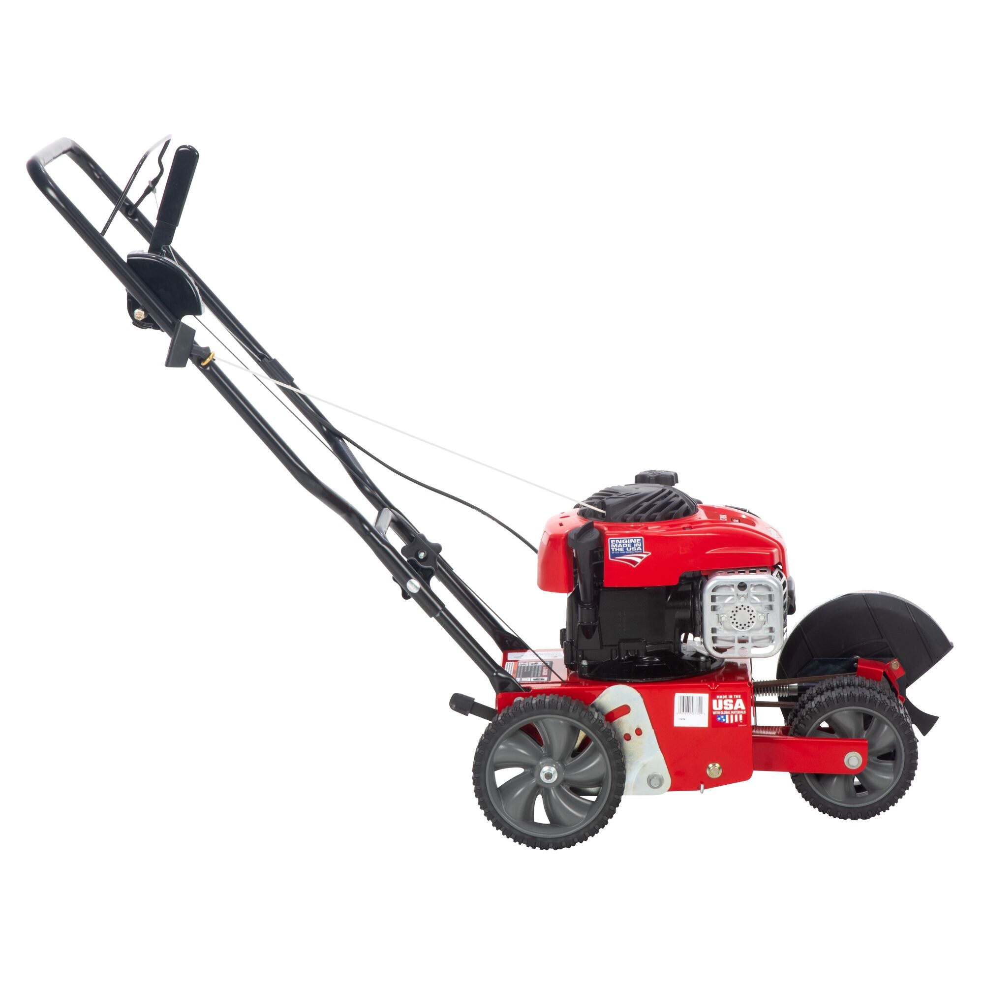 140CC Gas Wheeled Edger on white background