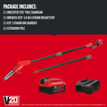 Graphic of CRAFTSMAN Pole Saws highlighting product features
